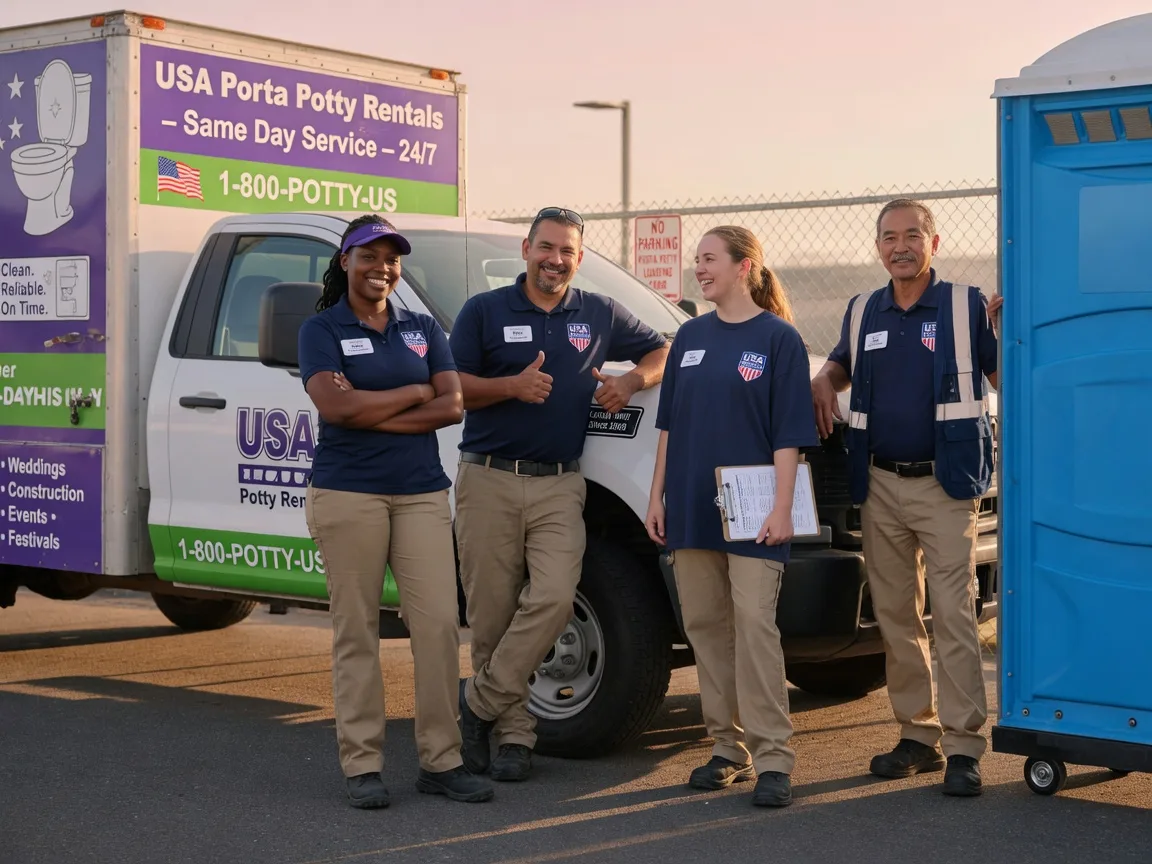 Porta Potty Rental company in Riverdale, NE